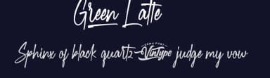 Green Latte by VinType — Script Handwritten Font — thumbnail 2