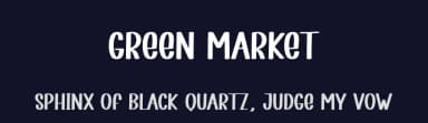 Green Market by Andi Moz — Script Handwritten Font — thumbnail 2
