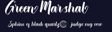 Green Marshal by RaisProject — Script Handwritten Font — thumbnail 2