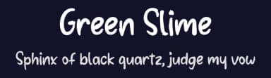 Green Slime by Andi Moz — Script Handwritten Font — thumbnail 2