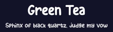 Green Tea by Tigadestd — Script Handwritten Font — thumbnail 2
