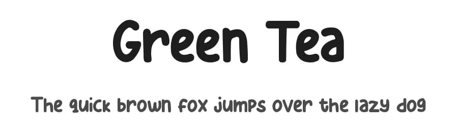 Green Tea by Tigadestd — Script Handwritten Font — preview 1