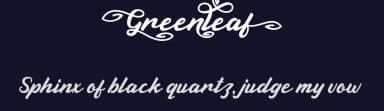 Greenleaf by PutraCetol Studio — Script Handwritten Font — thumbnail 2