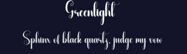 Greenlight by Andi Moz — Script Handwritten Font — thumbnail 2