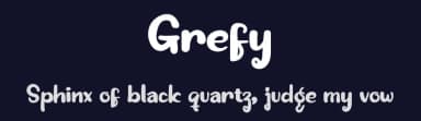 Grefy by twinletter — Script Handwritten Font — thumbnail 2
