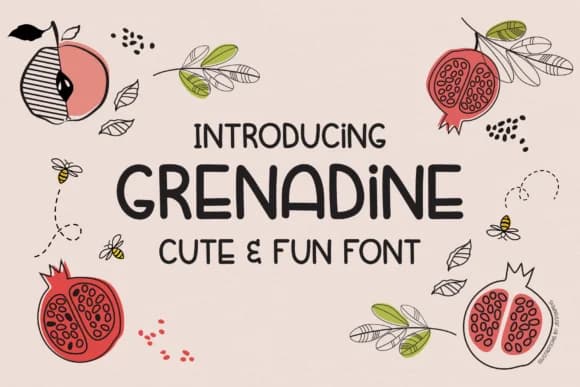 Grenadine Font by Emylia Design — Script Handwritten Font
