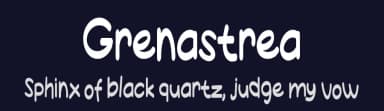 Grenastrea by Aji Waluyo — Script Handwritten Font — thumbnail 2