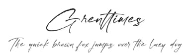 Grenttimes by Letterena Studios — Script Handwritten Font — thumbnail 1