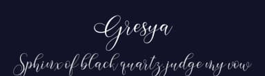 Gresya by Fanastudio — Script Handwritten Font — thumbnail 2