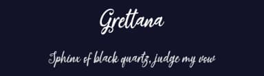 Grettana by Solidtype — Script Handwritten Font — thumbnail 2