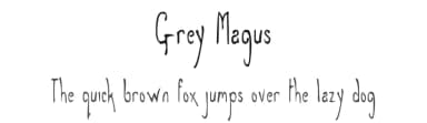 Grey Magus by Theo Leigh — Script Handwritten Font — thumbnail 1