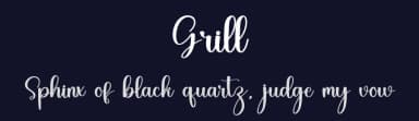 Grill by FreshtypeINK — Script Handwritten Font — thumbnail 2