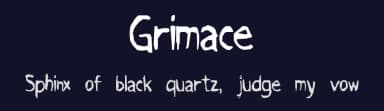 Grimace by Slut Digital Type — Script Handwritten Font — thumbnail 2