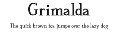 Grimalda by hikhstudio — Serif Font — thumbnail 1
