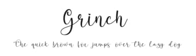 Grinch by Scratchones — Script Handwritten Font — thumbnail 1