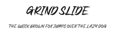 Grind Slide by Maulana Creative — Script Handwritten Font — thumbnail 1