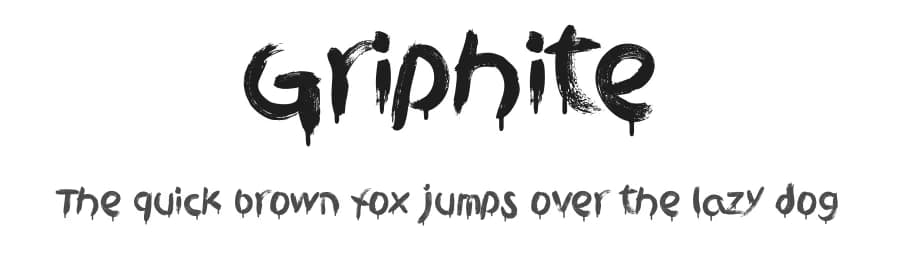Griphite by Måns Grebäck — Script Handwritten Font