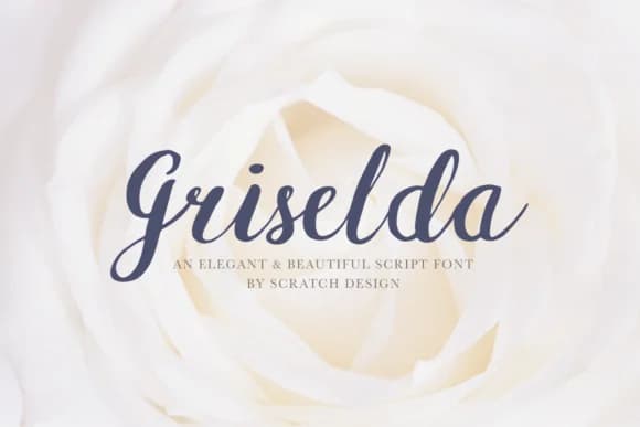 Griselda Font by Scratch Design — Script Handwritten Font