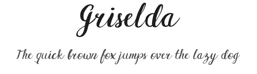 Griselda by Scratch Design — Script Handwritten Font
