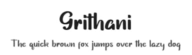 Grithani by Yan Studio — Script Handwritten Font — thumbnail 1