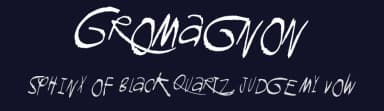 Gromagnon by Juha Korhonen — Script Handwritten Font — thumbnail 2