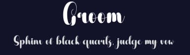 Groom by Andi Moz — Script Handwritten Font — thumbnail 2