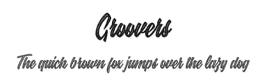 Groovers by Billy Argel Fonts ® — Script Handwritten Font — thumbnail 1