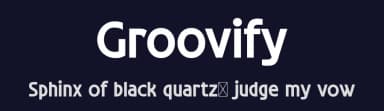 Groovify by VPcreativeshop — Sans Serif Font — thumbnail 2