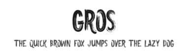 Gros by Beningtype by. Letteratom — Script Handwritten Font — thumbnail 1