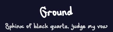 Ground by Dankin' Don — Script Handwritten Font — thumbnail 2