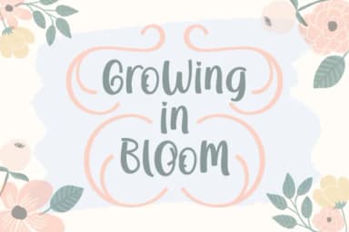 Growing in Bloom Font by Rifki (7ntypes) — Script Handwritten Font — thumbnail 1