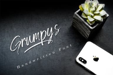 Grumpys Font by youthlabs — Script Handwritten Font — thumbnail 1