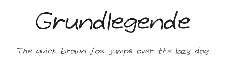 Grundlegende by Cindyyo — Script Handwritten Font