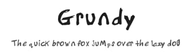 Grundy by Brandon Burkeen — Script Handwritten Font — thumbnail 1