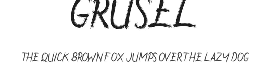 Grusel by Haksen Studio — Script Handwritten Font