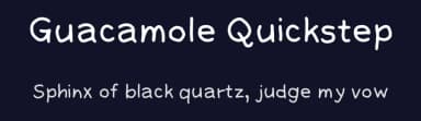 Guacamole Quickstep by Cumberland Fontworks — Script Handwritten Font — thumbnail 2