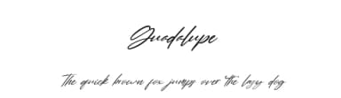 Guadalupe by Kong Font — Script Handwritten Font — thumbnail 1