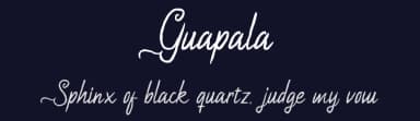 Guapala by Rhidtype — Script Handwritten Font — thumbnail 2
