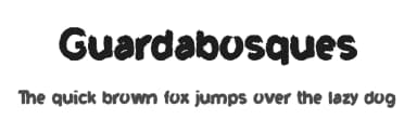 Guardabosques by Woodcutter — Script Handwritten Font — thumbnail 1