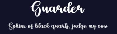 Guarder by Scratchones — Script Handwritten Font — thumbnail 2