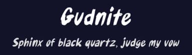 Gudnite by D&K Project — Script Handwritten Font — thumbnail 2
