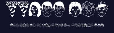 Guess Who by xstreamed.tv — Dingbats Font — thumbnail 2