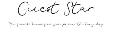 Guest Star by Edric Studio — Script Handwritten Font — thumbnail 1