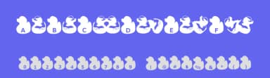 Gugli Ducky Rubber by Laurent Gugli — Dingbats Font — thumbnail 3