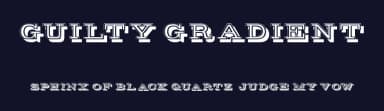 Guilty Gradient by Vladimir Nikolic — Sans Serif Font — thumbnail 2