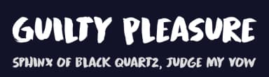 Guilty Pleasure by Hanoded — Script Handwritten Font — thumbnail 2