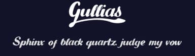 Gullias by Leonard Posavec - LeoSupply.co — Script Handwritten Font — thumbnail 2