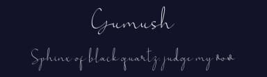 Gumush by CBRTEXT Studio — Script Handwritten Font — thumbnail 2