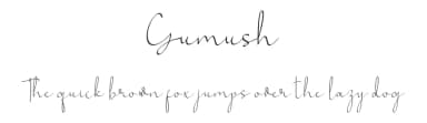 Gumush by CBRTEXT Studio — Script Handwritten Font — thumbnail 1