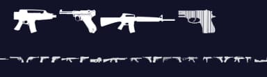 Guns 2 by Ding Bang — Dingbats Font — thumbnail 2